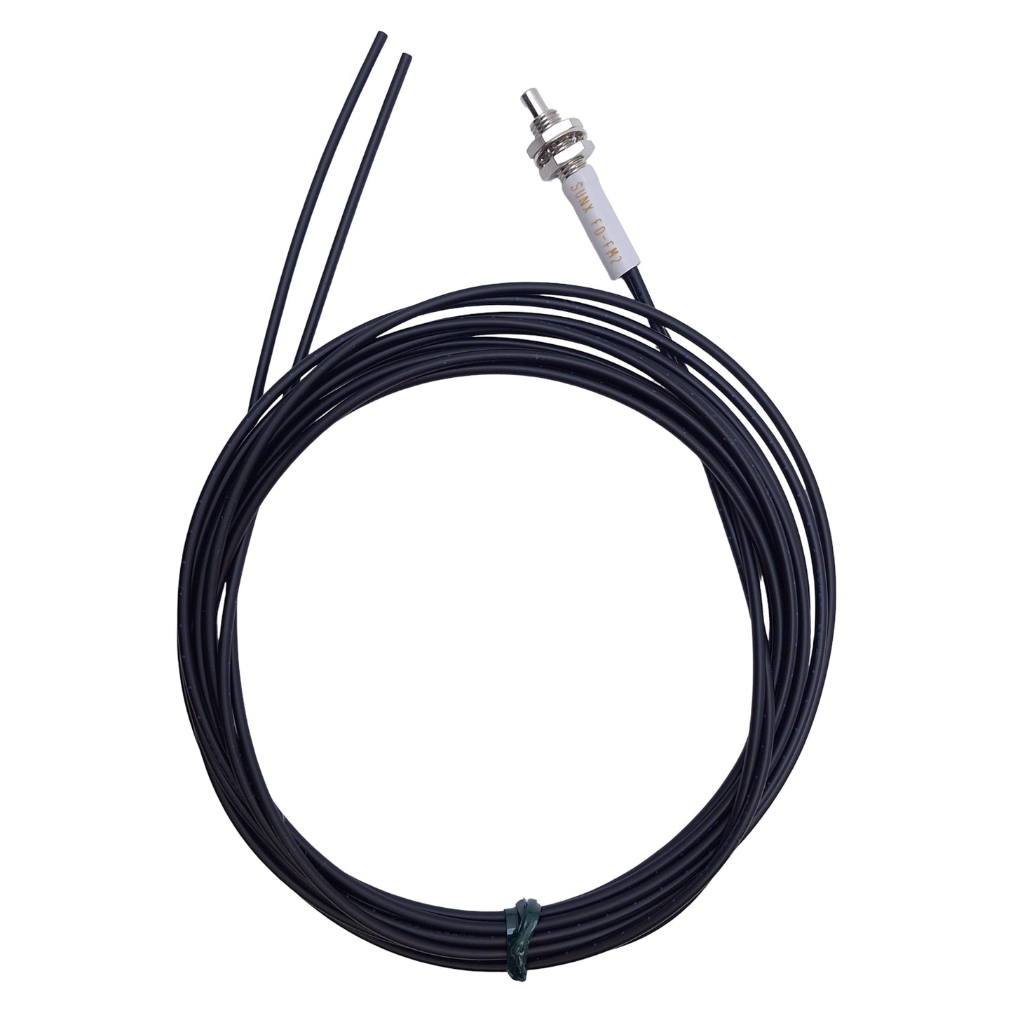 New Panasonic Sunx FD-FM2 Fiber Optic Sensor, 410mm Range, M6 Thread, 2m Length