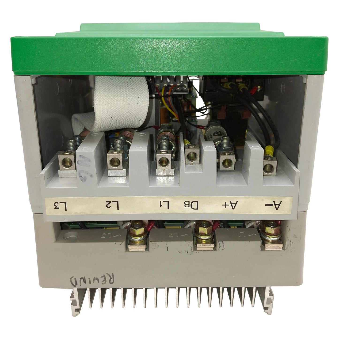 Used Control Techniques M45R-14ICDQ Quantum III DC Drive, 10/20HP, 240/500VDC 38A