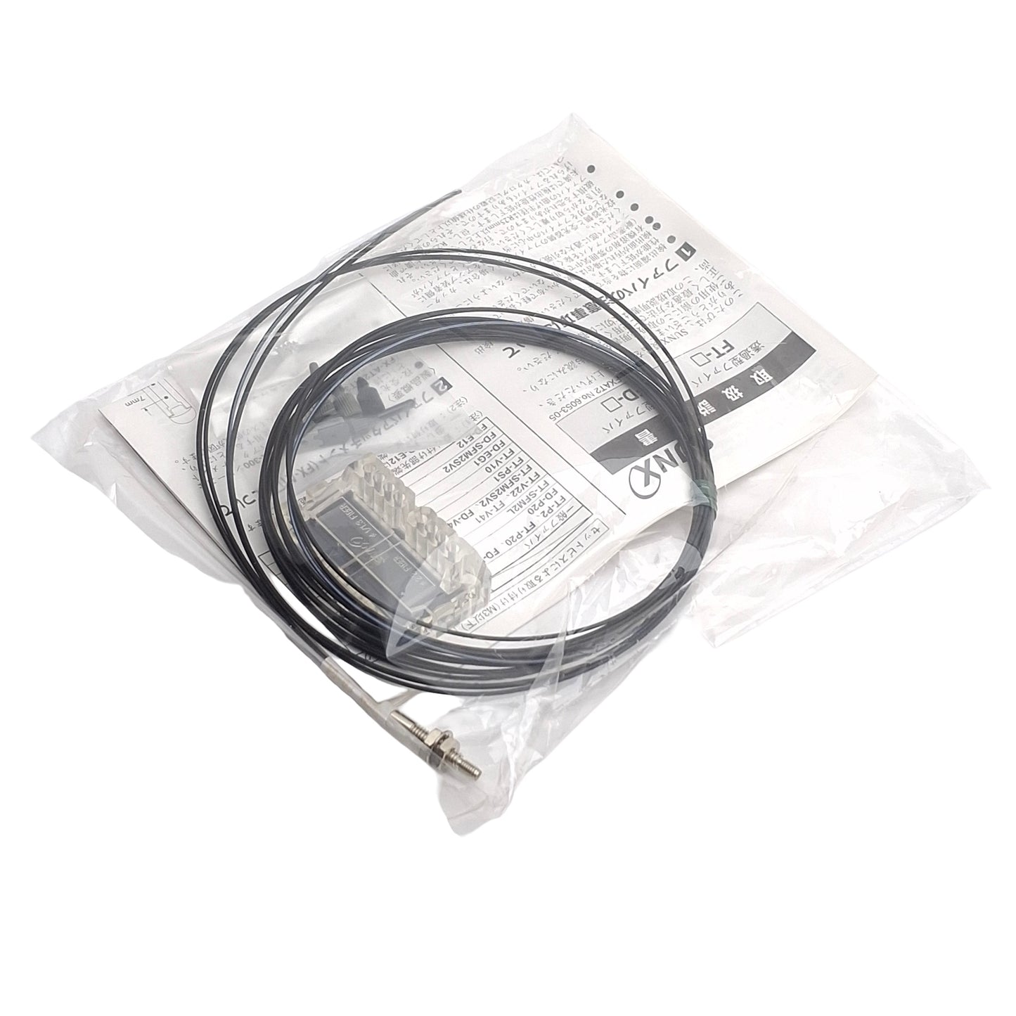 New Panasonic FD-G4 Sunx Fiber Optic Sensor Cable, M4 Thread/M3 Tip, 2 Meter Length