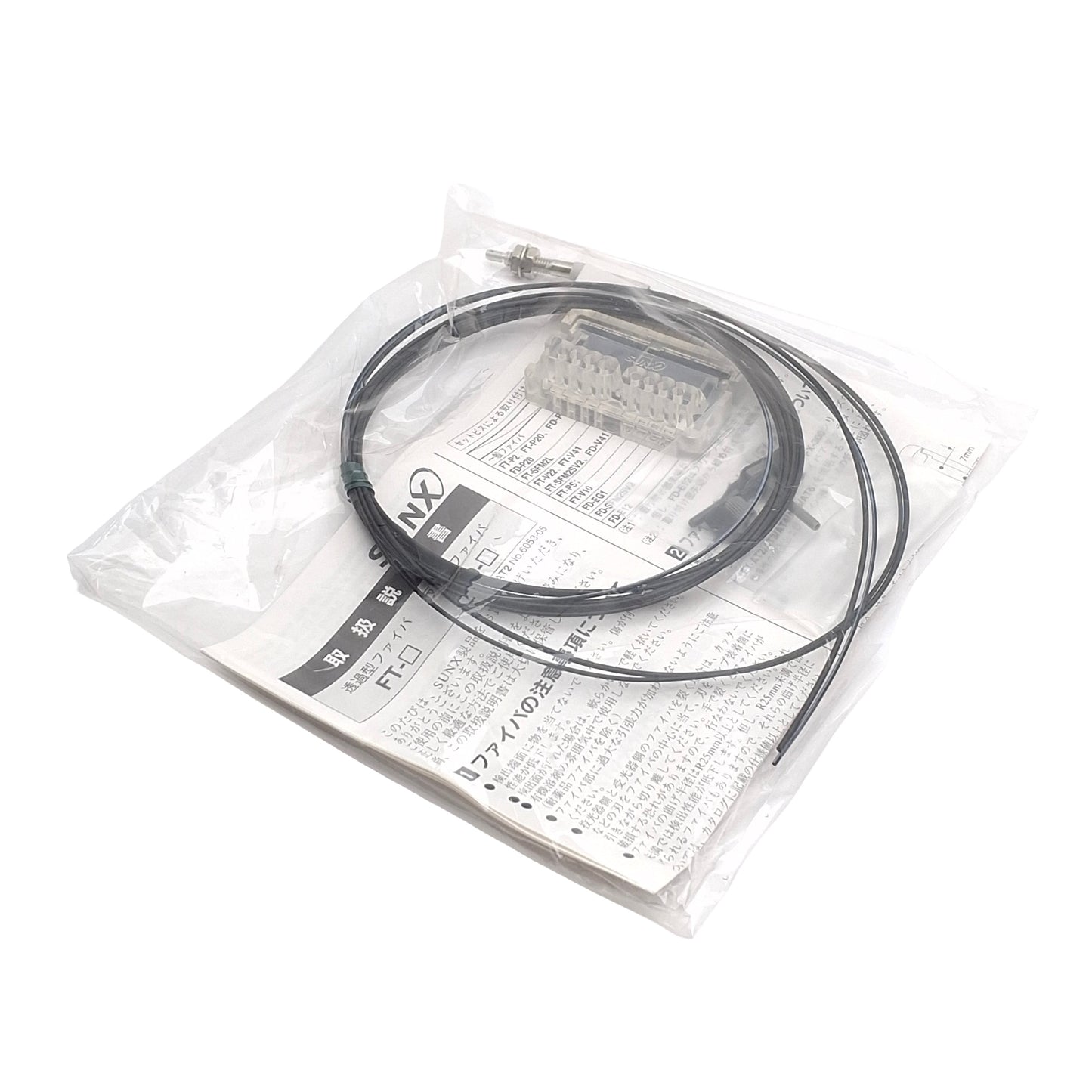 New Panasonic FD-G4 Sunx Fiber Optic Sensor Cable, M4 Thread/M3 Tip, 2 Meter Length