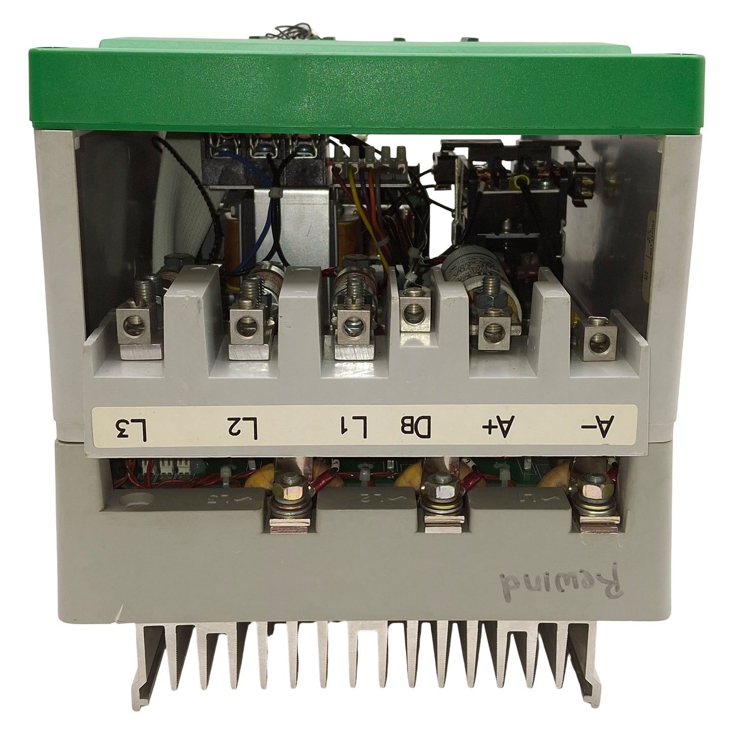 Used Control Techniques M45R-14ICD Quantum III DC Drive, 10/20HP, 240/500VDC 38A