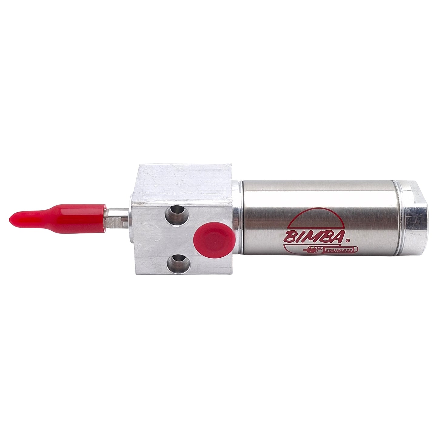 New Bimba BFM-090.75-DB Pneumatic Cylinder, ø1-1/16in Bore, 3/4in Stroke, 1/8in NPT