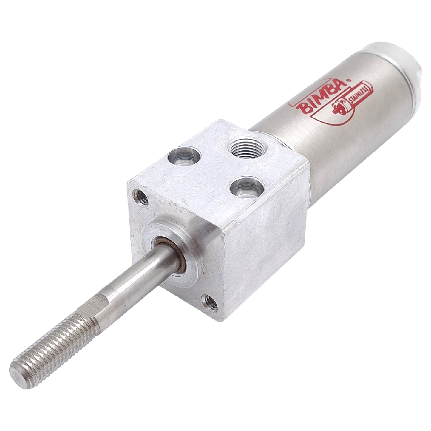 New Bimba BFM-090.75-DB Pneumatic Cylinder, ø1-1/16in Bore, 3/4in Stroke, 1/8in NPT