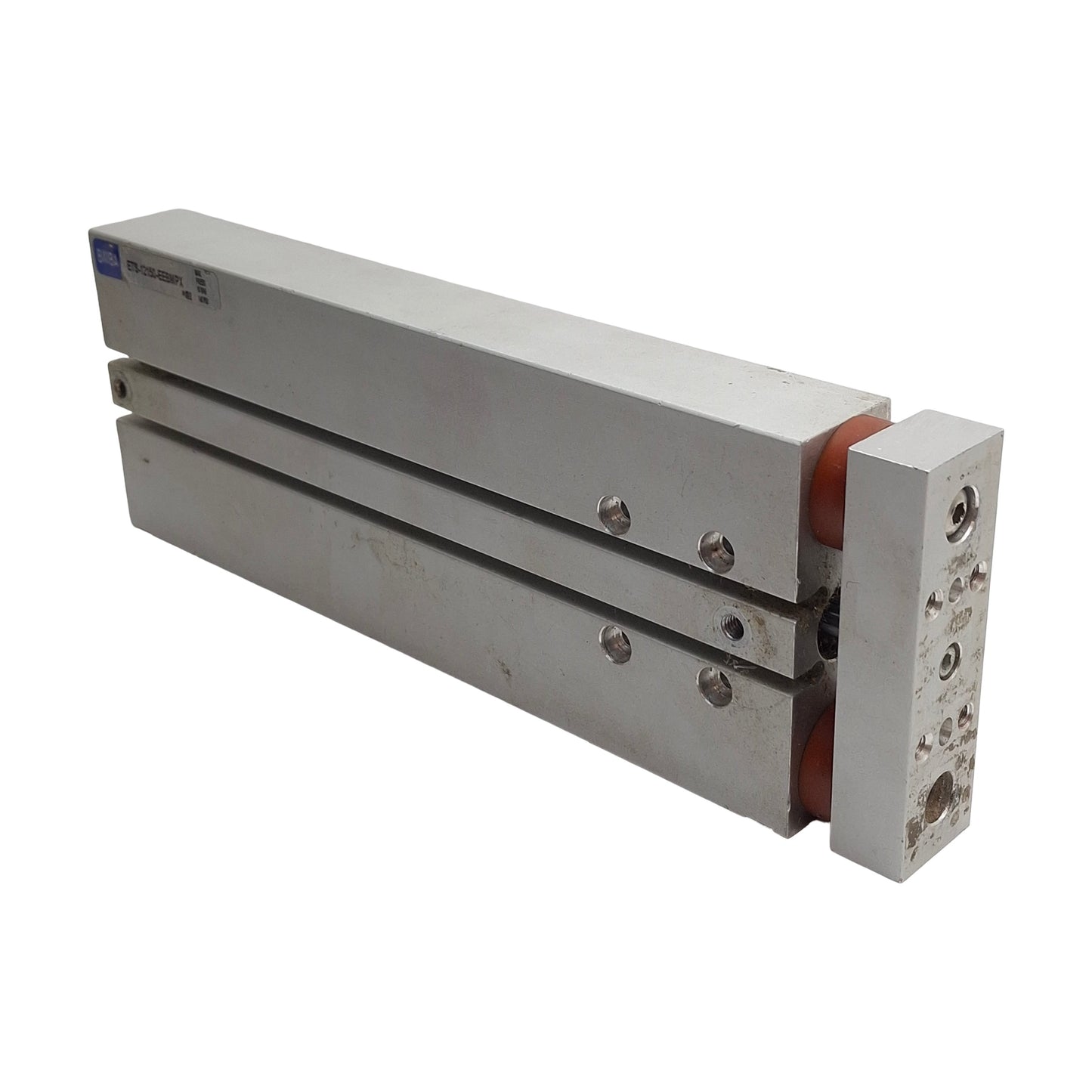 Used Bimba ETS-12150-EEBMPX Extruded Linear Thruster, 12mm Bore x 150mm Stroke, 10-32
