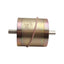 Used Placid C35-24 Magnetic Particle Clutch 24VDC, ø1/2in Shaft, 1-35lb-in, 1000RPM