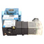 Used Mac 55B-12-PE-111JD Solenoid Valve, 3/2-NC, 30-150psi, 3/8in NPTF, 120VAC Coil