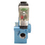 Used Mac 55B-12-PE-111JD Solenoid Valve, 3/2-NC, 30-150psi, 3/8in NPTF, 120VAC Coil