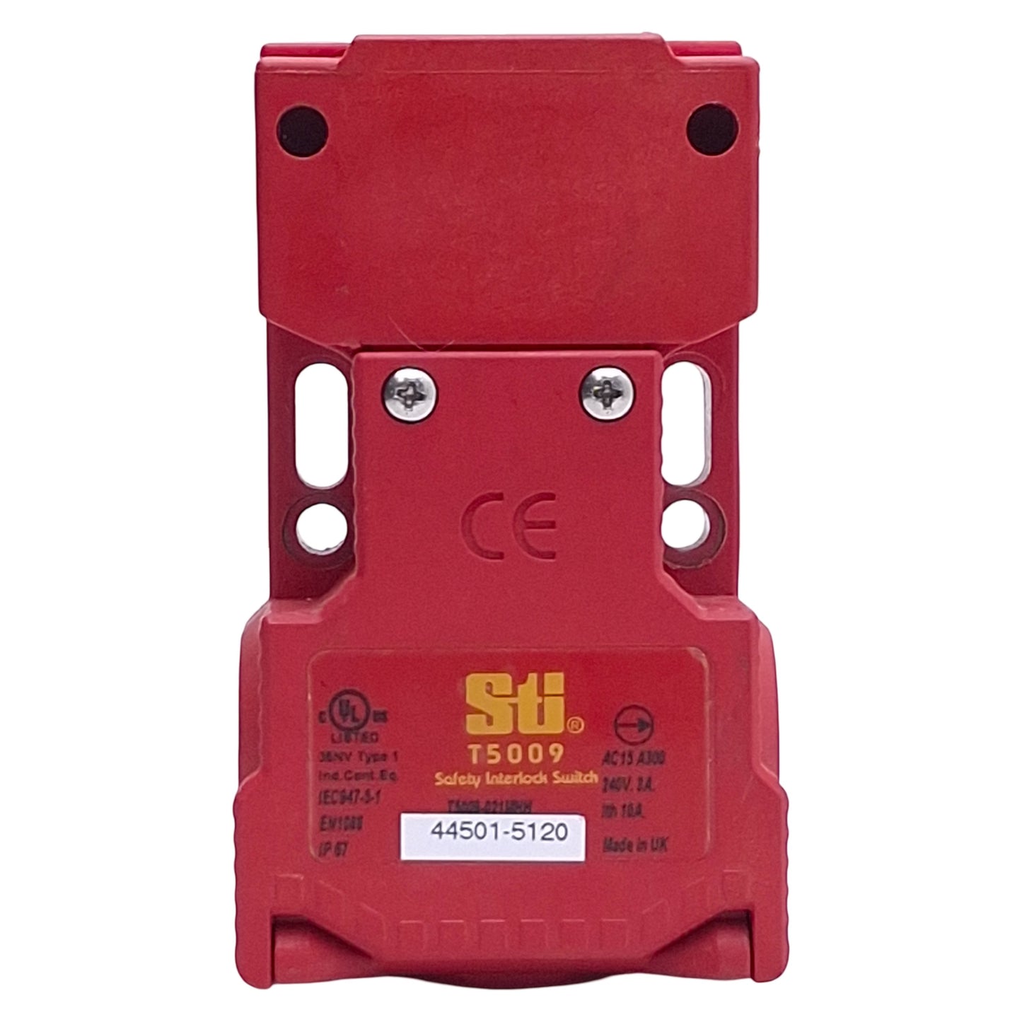 Used Omron STI 44501-5210 T5009 Safety Interlock Switch 2NC+1NO, M20 Conduit *No Key*