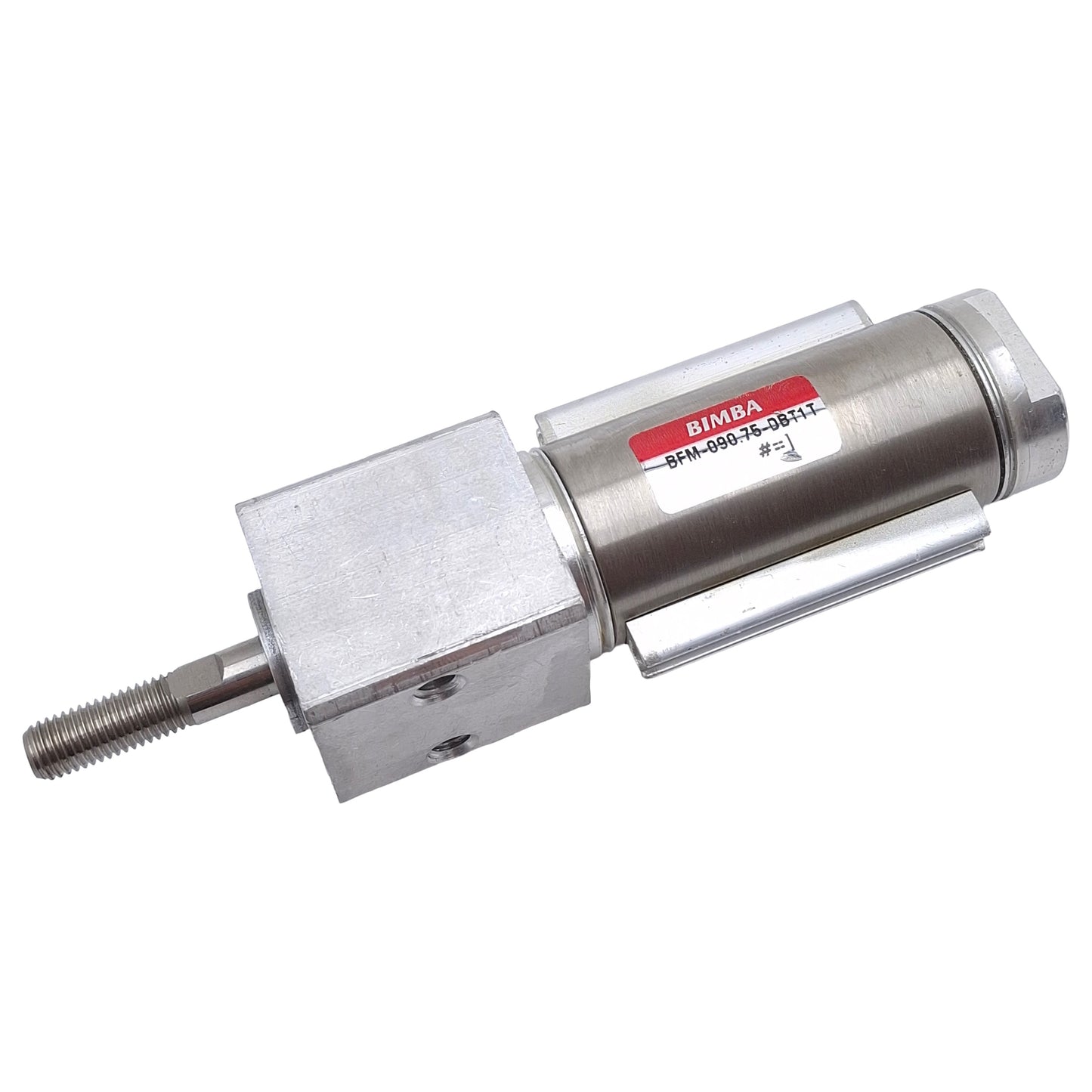 New – Open box Bimba BFM-090.75-DBT1T Pneumatic Cylinder, ø1-1/16in Bore, 3/4in Stroke, 1/8NPT