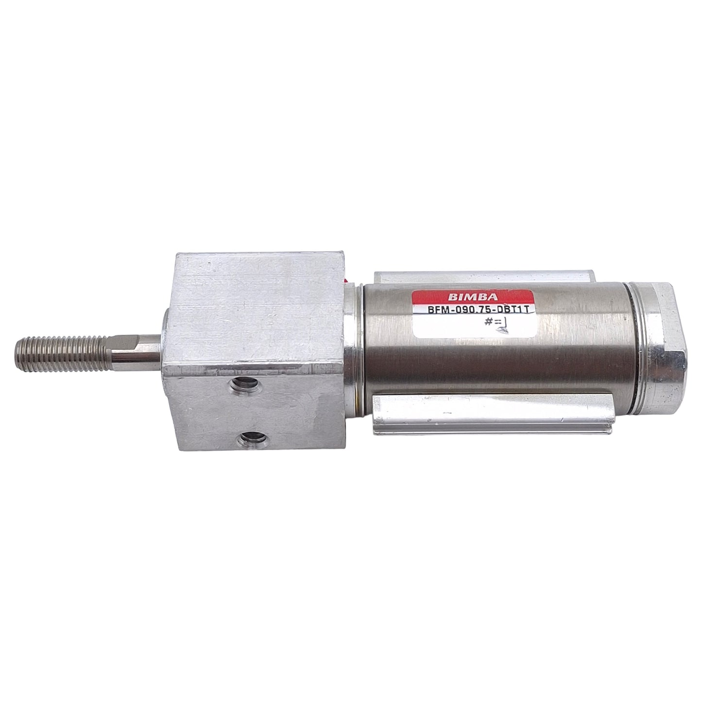 New – Open box Bimba BFM-090.75-DBT1T Pneumatic Cylinder, ø1-1/16in Bore, 3/4in Stroke, 1/8NPT
