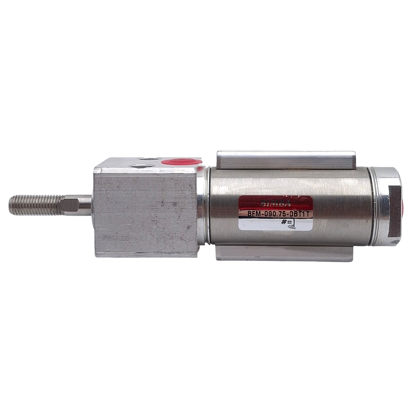 New – Open box Bimba BFM-090.75-DBT1T Pneumatic Cylinder, ø1-1/16in Bore, 3/4in Stroke, 1/8NPT