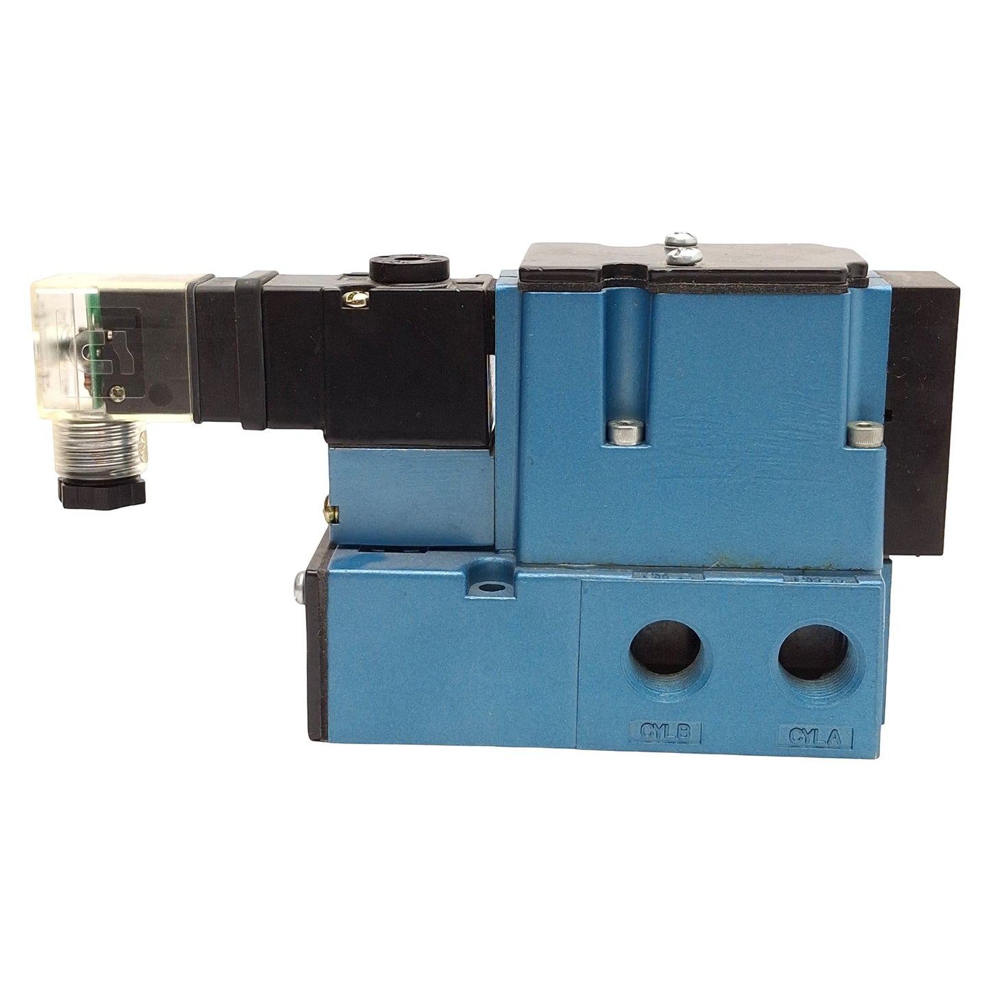 New Mac 6212C-231-PM-501JD Solenoid Valve, 4/2-Way, 25-150psi, 3/8in NPT, 24VDC Coil