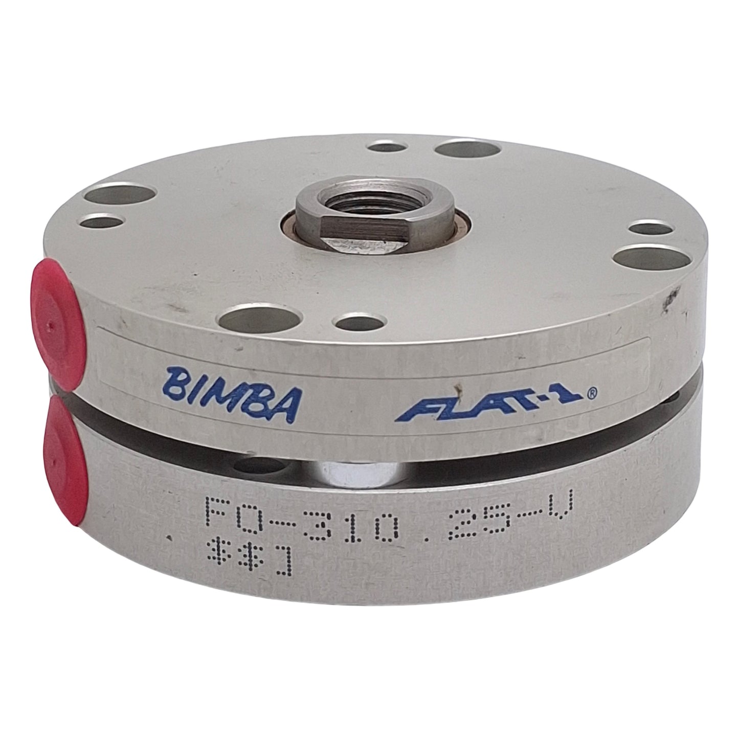 New Bimba FO-310.25-V FLAT-1 Pneumatic Cylinder, ø2in Bore, 0.25in Stroke, 1/8in NPT