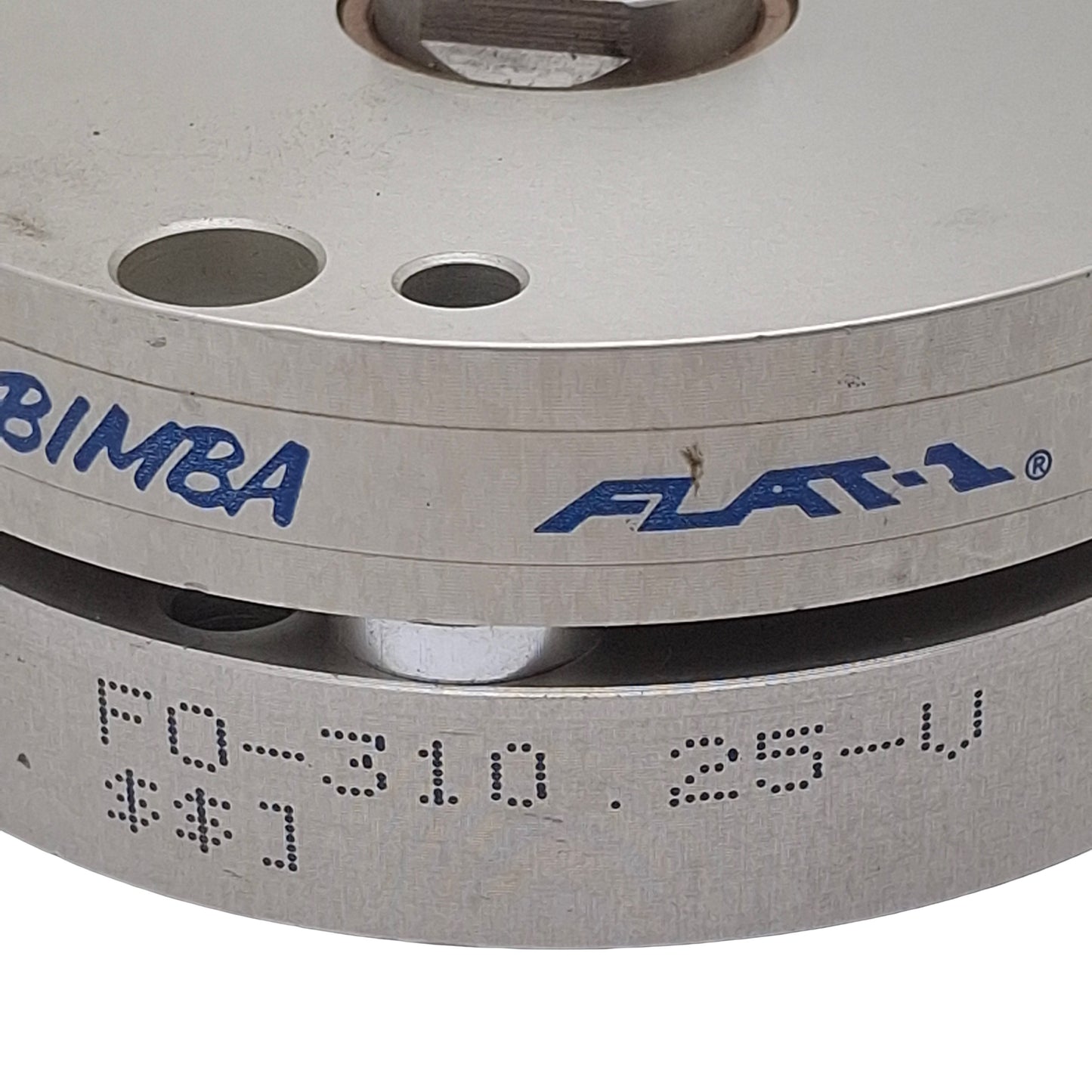 New Bimba FO-310.25-V FLAT-1 Pneumatic Cylinder, ø2in Bore, 0.25in Stroke, 1/8in NPT