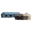 Used Mac 411A-B0A-DM-DDAJ-1JD Solenoid Valve, 5/2-Way, 20-120psi, 1/4NPTF, 24VDC Coil