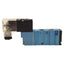 Used Mac 411A-B0A-DM-DDAJ-1JD Solenoid Valve, 5/2-Way, 20-120psi, 1/4NPTF, 24VDC Coil