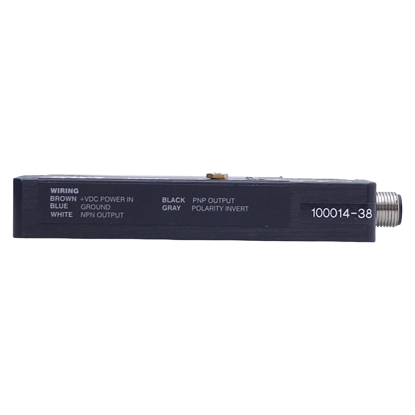 Used Lion Precision LRD6110C Photoelectric Label Sensor, PNP/NPN, 11-28VDC, M12 5-Pin