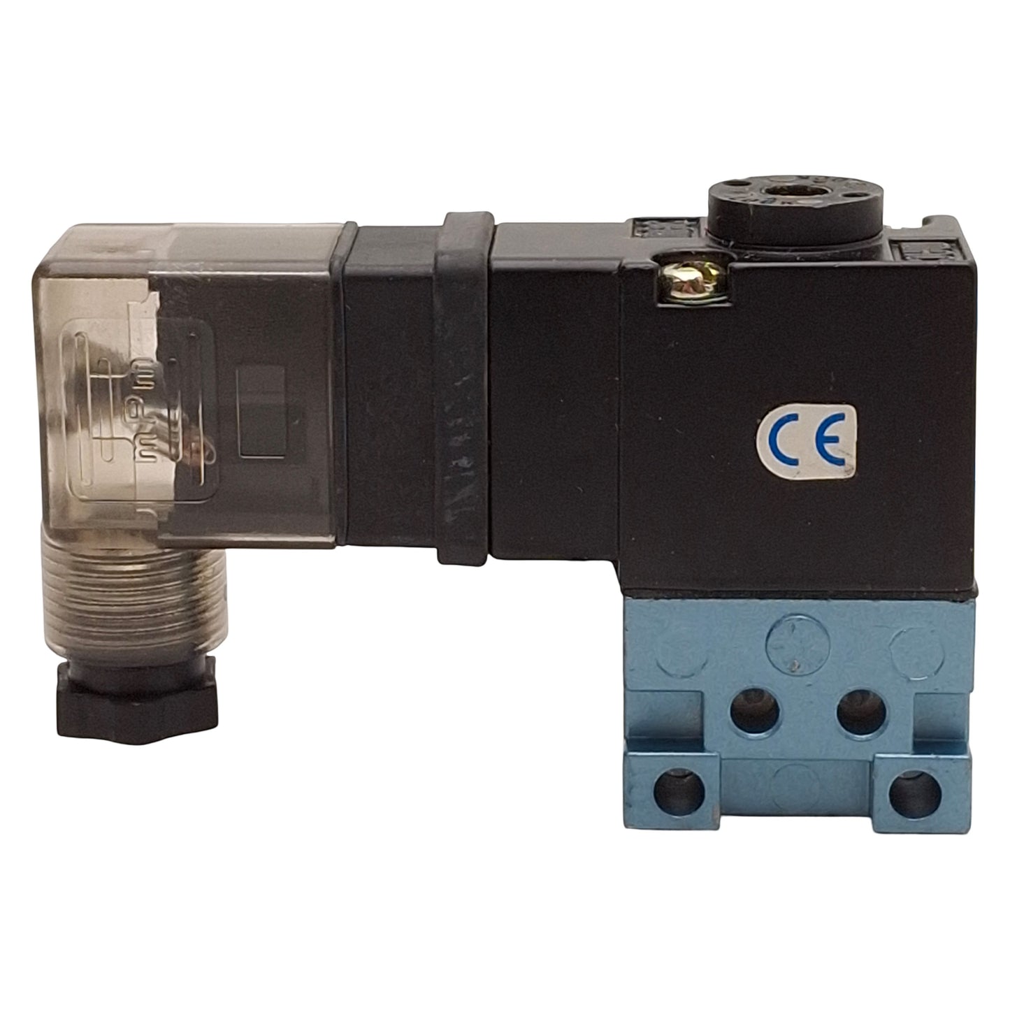 Used Mac PME-111JD Pilot Solenoid Valve, 3/2-Way, 25-150psi, 1/8in NPTF, 120VAC Coil