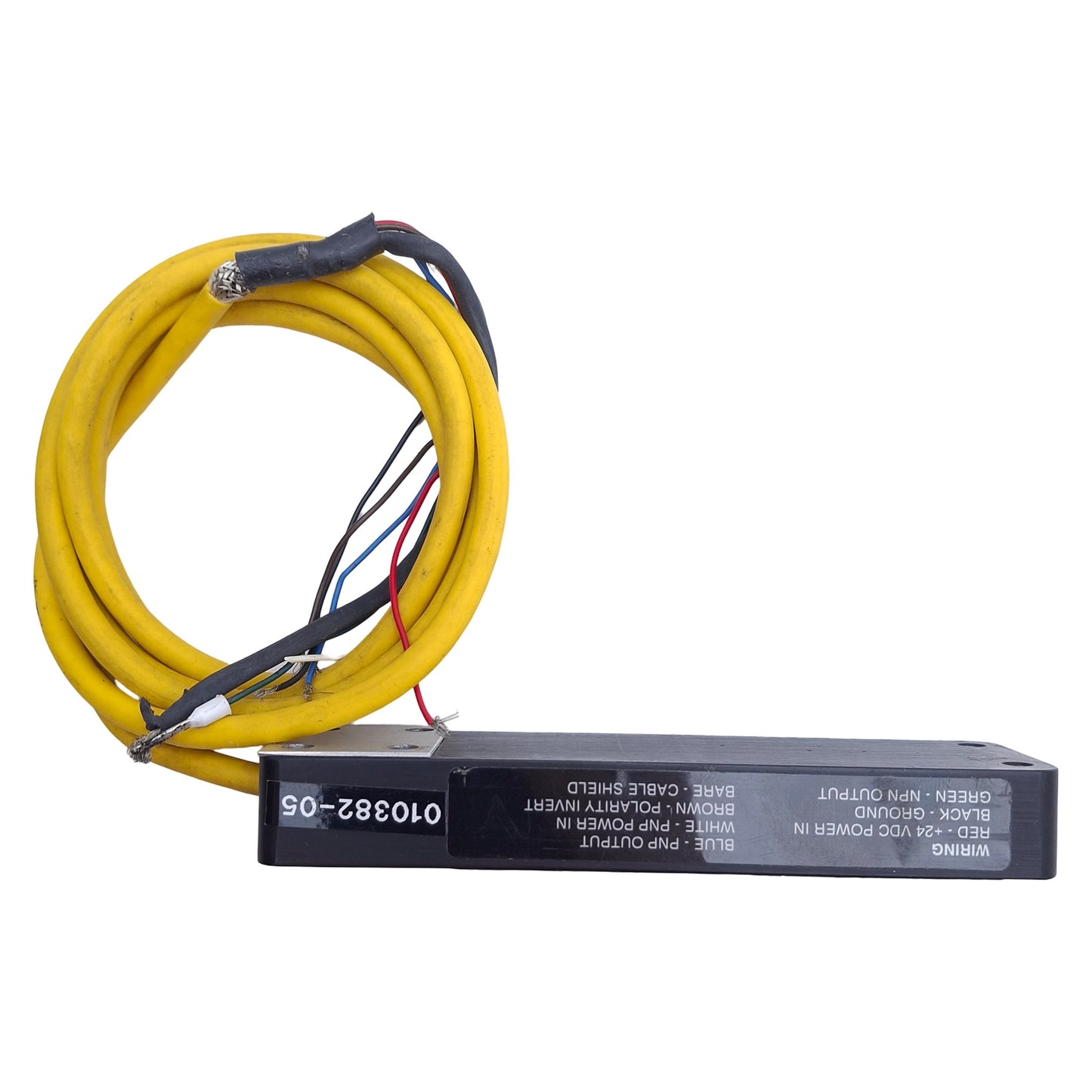 Used Lion Precision LRD2100 Photoelectric Label Sensor PNP/NPN, 11-28VDC, 4ft Cable