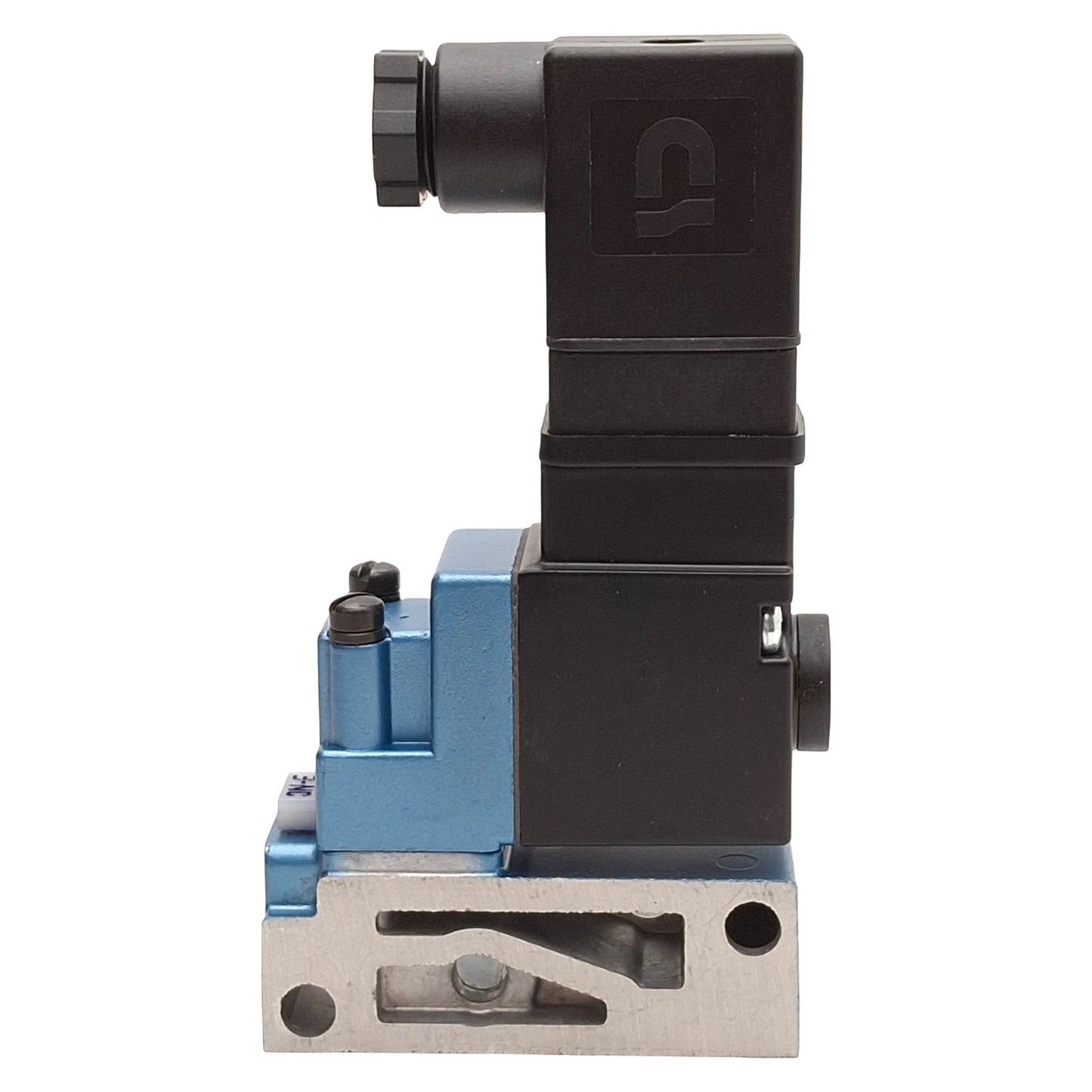 New Mac 132B-501JB Solenoid Valve, 3/2-Universal, Vac-150psi, 1/8in NPTF, 24VDC Coil