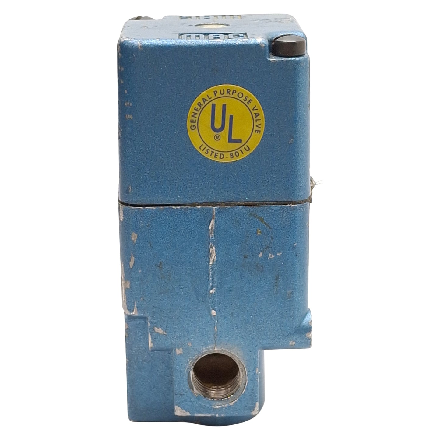 Used Mac 225B-111C Solenoid Valve, 3/2-Way, 150psi, 1/4in NPTF, 120VAC/24VDC Coil