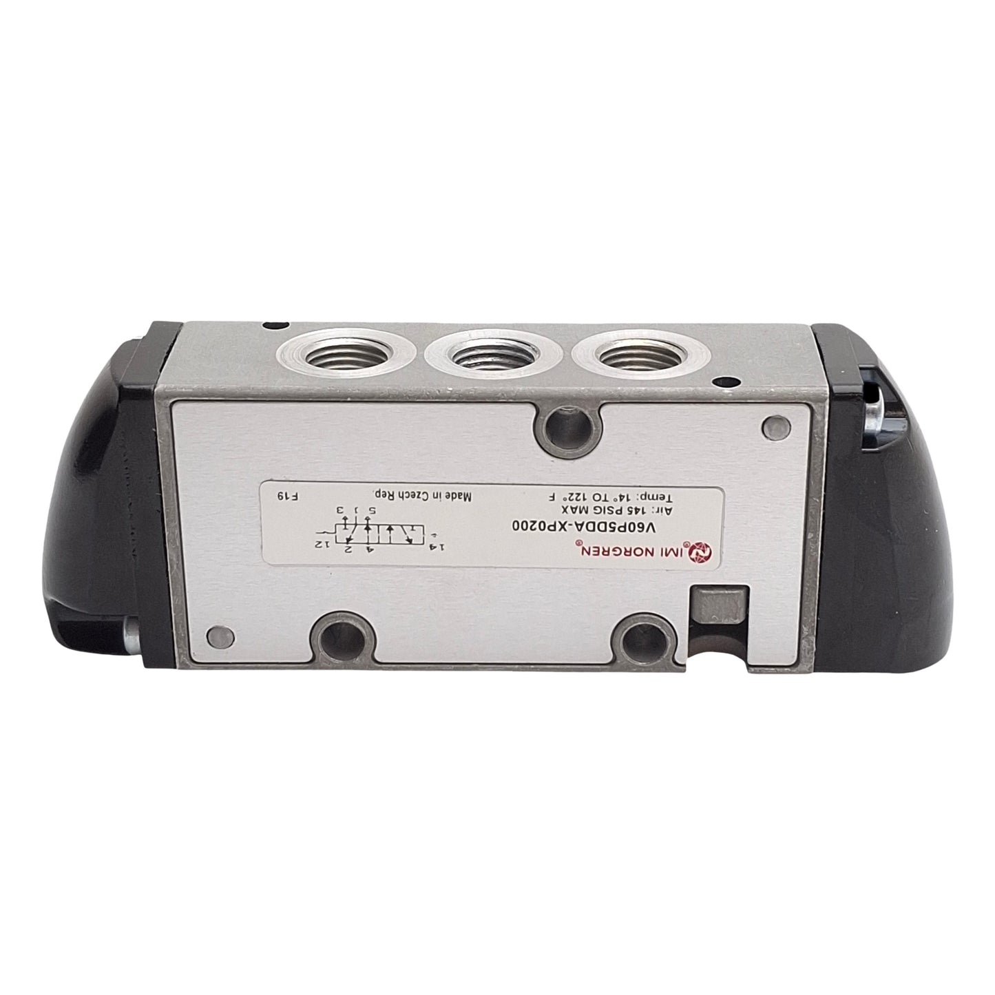 Used ImI Norgren V60P5DDA-XP0200 Air Actuated Valve, 5/2 Way, 1/8in NPT, 29-145psig