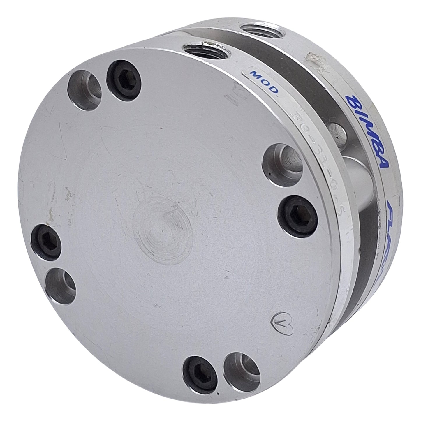 Used Bimba FO-31-0.5 FLAT-1 Pneumatic Cylinder, ø2in Bore, 1/2in Stroke, 1/8in NPT