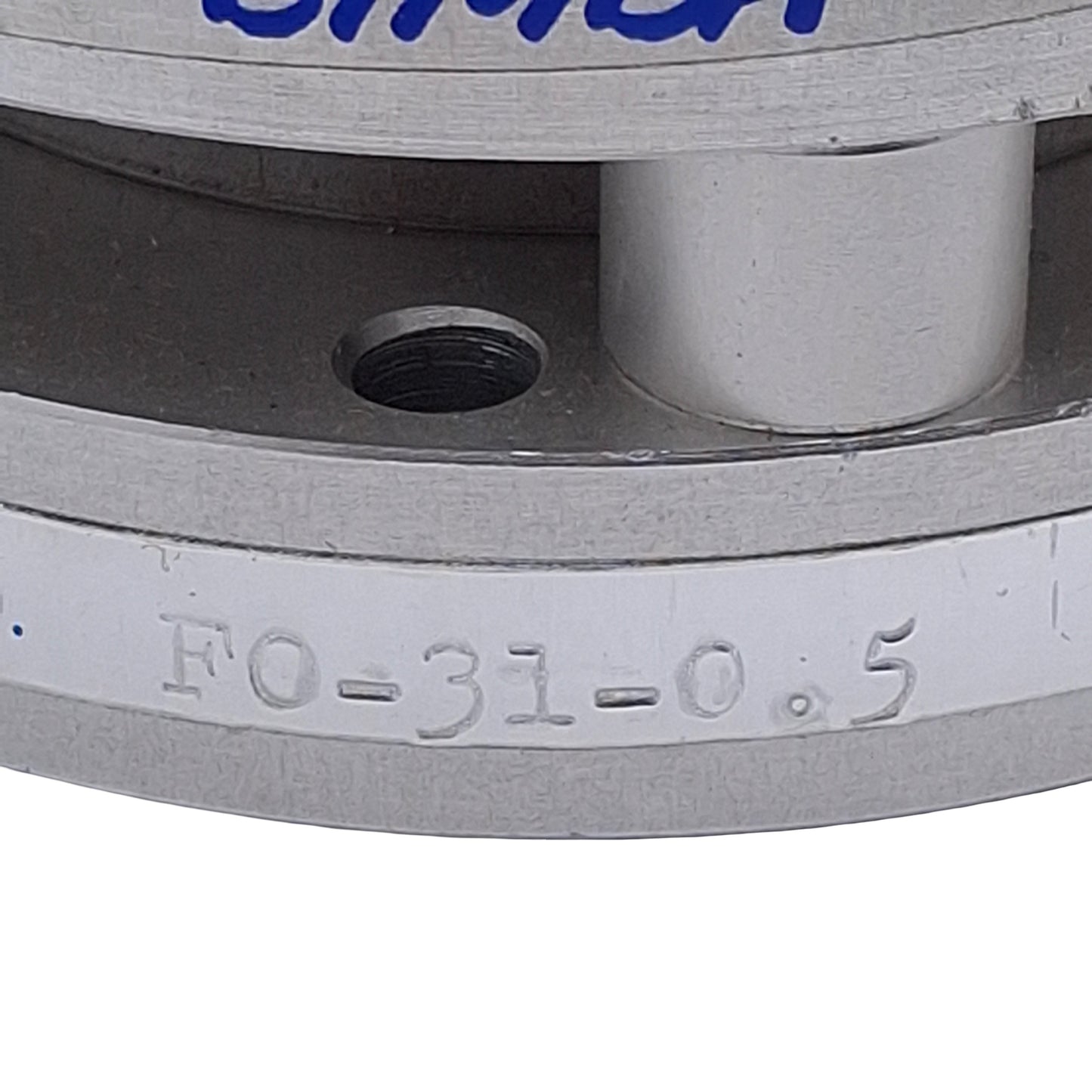 Used Bimba FO-31-0.5 FLAT-1 Pneumatic Cylinder, ø2in Bore, 1/2in Stroke, 1/8in NPT