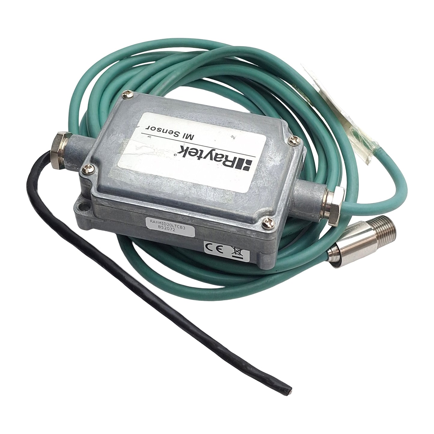 Used Raytek RAYMID20LTCB3 Infrared Temperature Sensor -40°C to 600°C, 22:1 FOV, 24VDC