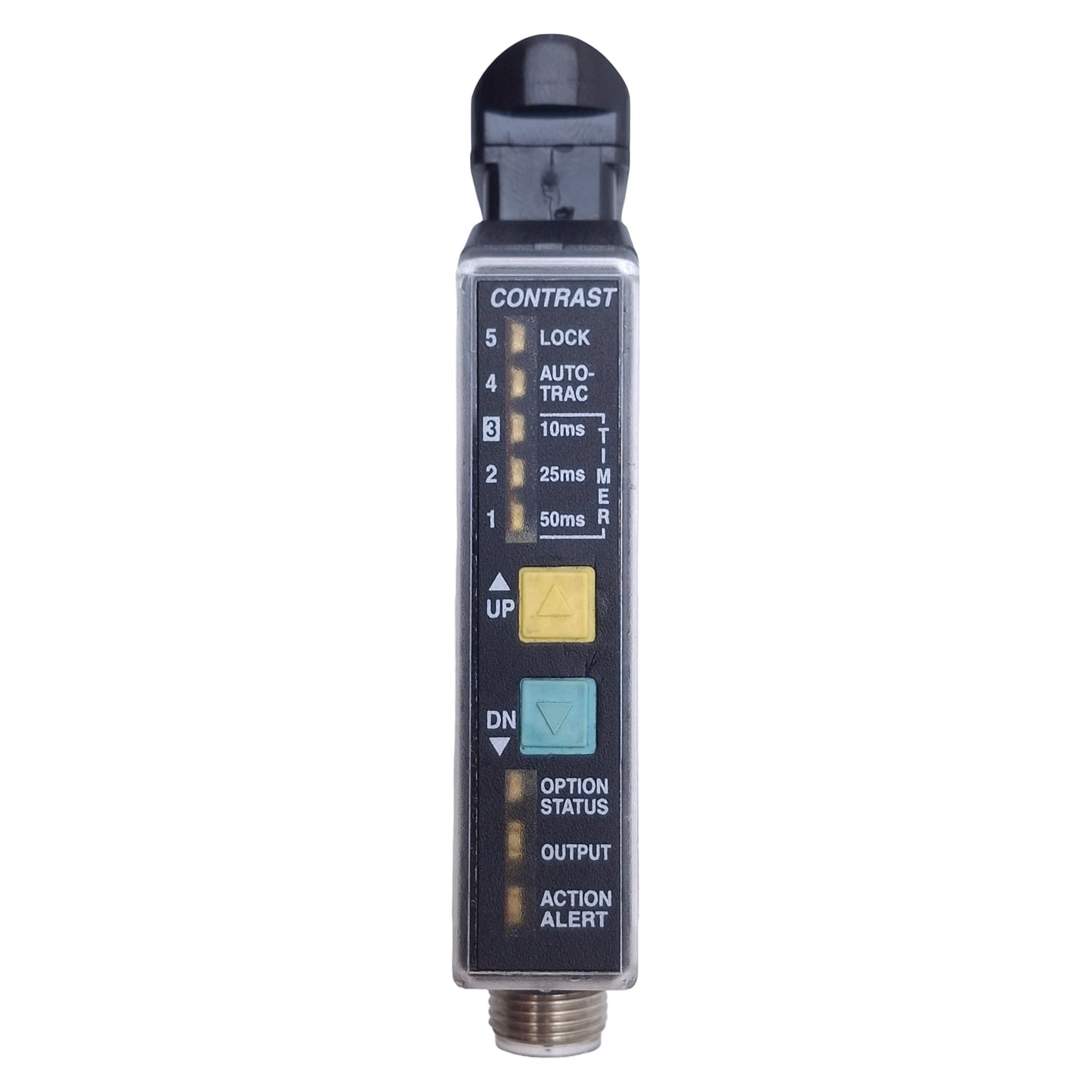 Used Tri-Tronics EZPRCF4 SMARTEYE EZ-PRO Sensor, NPN/PNP, 10-30VDC, 5-P M12, DIN Rail