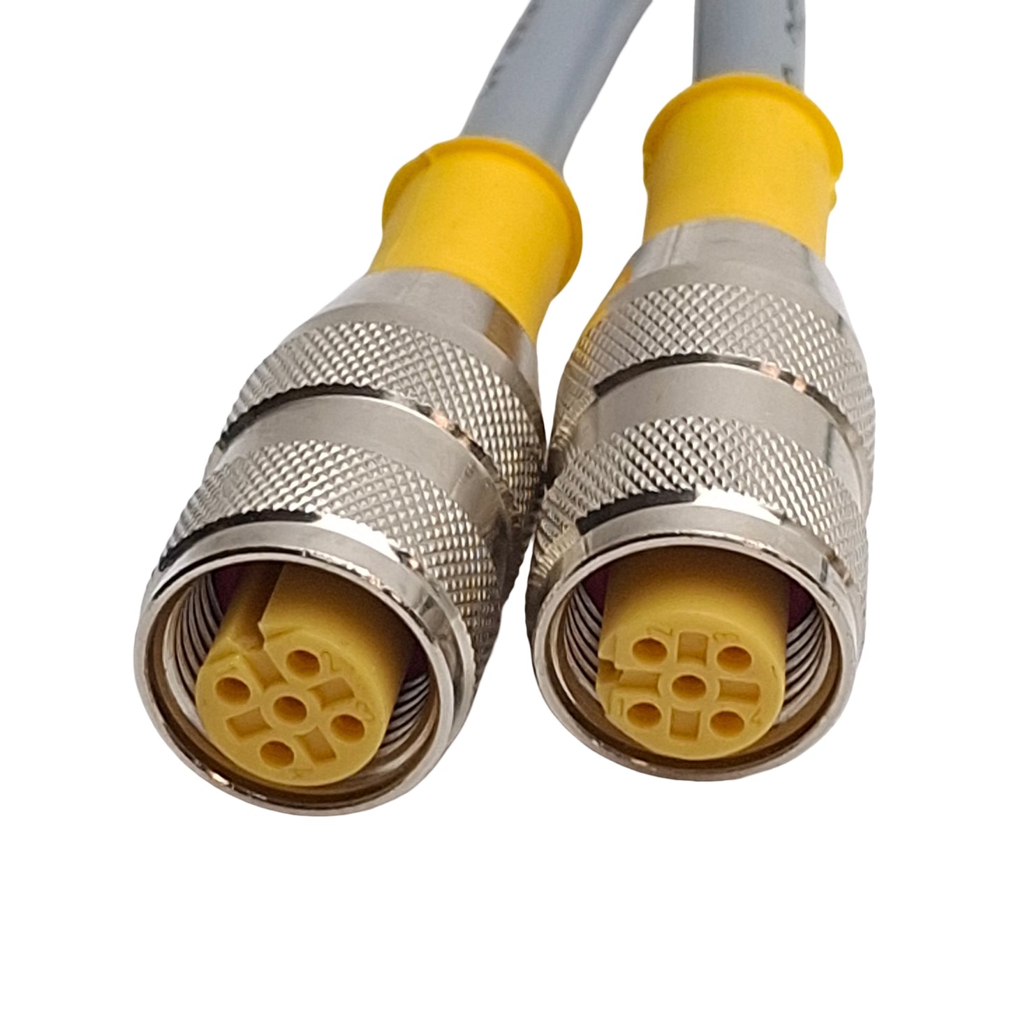 New – Open box Turck VB2-FSM 4.5/2RK 4.5T-0.3/0.3/S651 Y-Splitter Cable, 5 Pin, M12 Female 250V