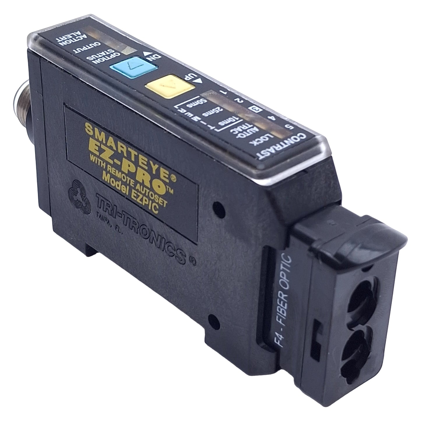 Used Tri-Tronics EZPICF4 SMARTEYE EZ-PRO Sensor, NPN/PNP, 10-30VDC, 5-Pin M12