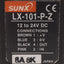 Used SUNX LX-101-P-Z Digital Mark Sensor, PNP, 10mm ±3mm Range, M12 4-Pin, 12-24VDC