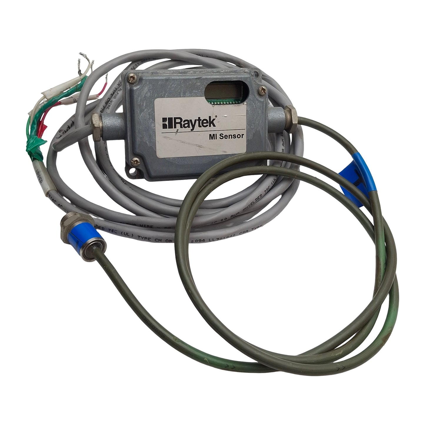 Used Raytek RAYMID10LT Infrared Temperature Sensor, -40°C to 600°C, 10:1 FOV, 24VDC