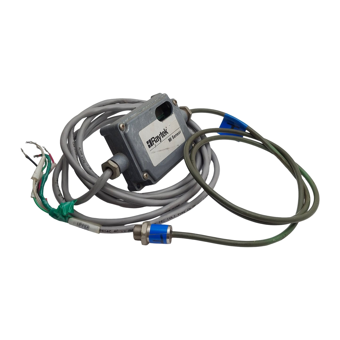 Used Raytek RAYMID10LT Infrared Temperature Sensor, -40°C to 600°C, 10:1 FOV, 24VDC