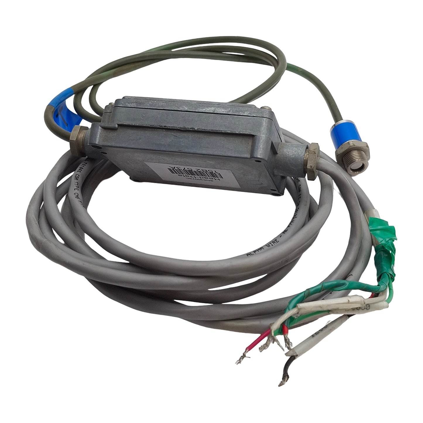 Used Raytek RAYMID10LT Infrared Temperature Sensor, -40°C to 600°C, 10:1 FOV, 24VDC
