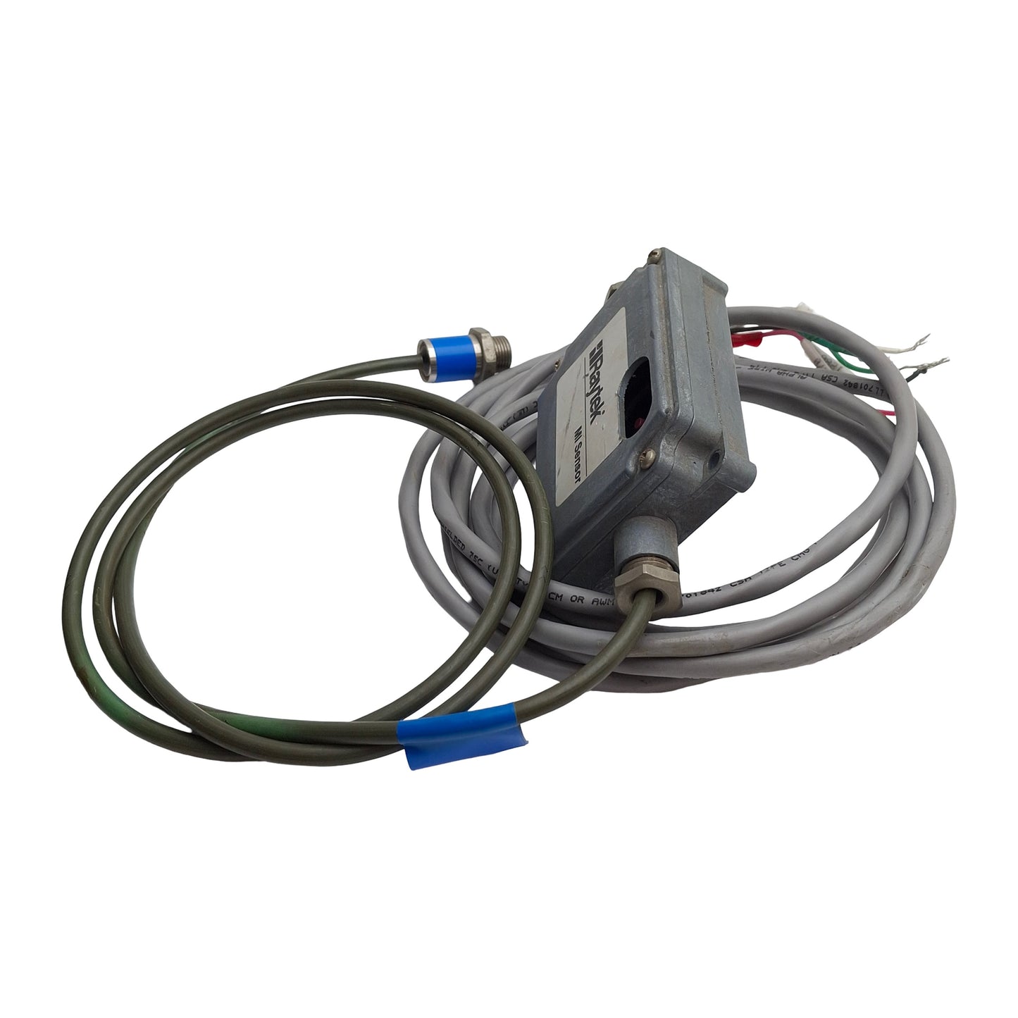 Used Raytek RAYMID10LT Infrared Temperature Sensor, -40°C to 600°C, 10:1 FOV, 24VDC