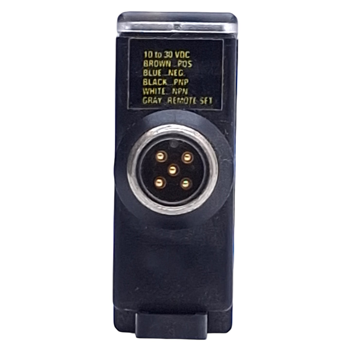 Used Tri-Tronics EZPWLCF4 SMARTEYE EZ-PRO Sensor, NPN/PNP, 10-30VDC, 5-Pin M12