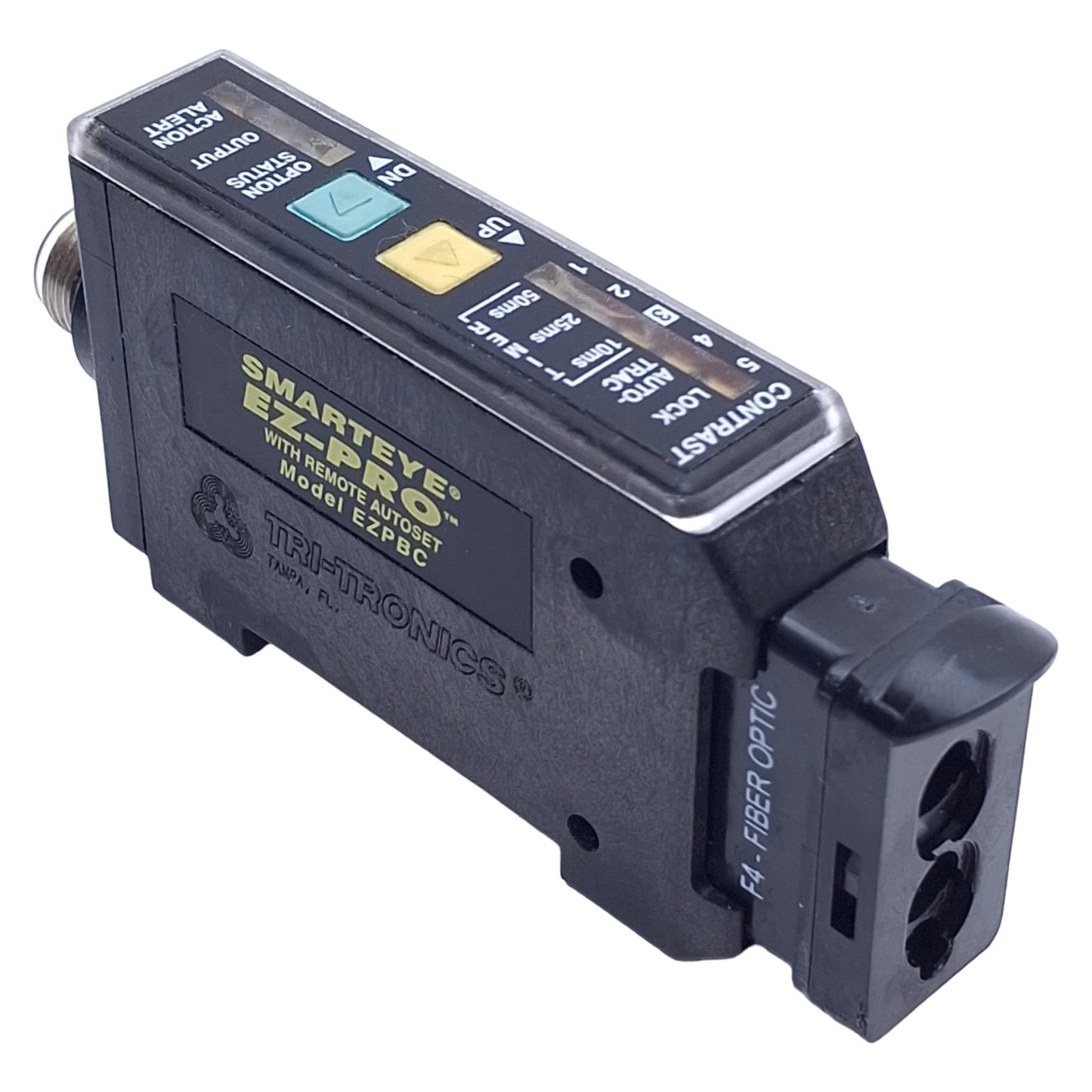 Used Tri-Tronics EZPBCF4 SMARTEYE EZ-PRO Sensor, NPN/PNP, 10-30VDC, 5-Pin Male