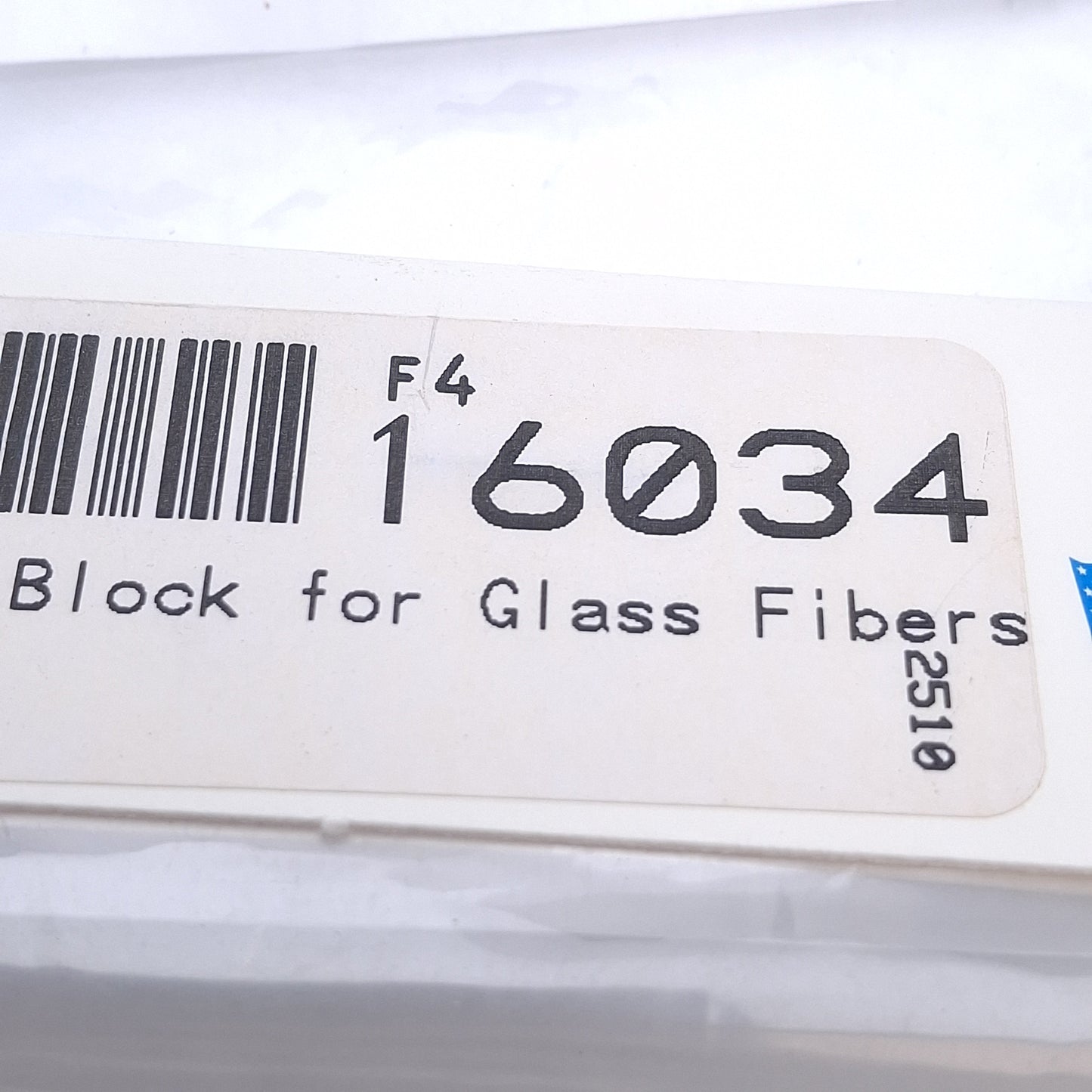 New Lot of 3 Tri-Tronics F4 Fiber Optic Block Adapter For Fiber Optic Sensors