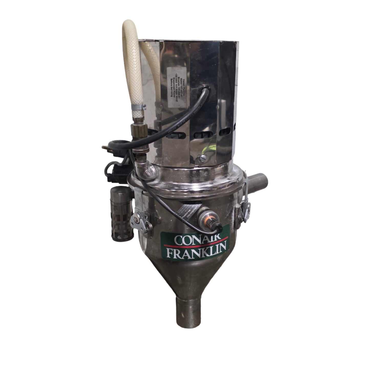 Used Conair Franklin Z2HL Self Contained Vacuum Material Loader 3/8HP 100lb/hr 120VAC