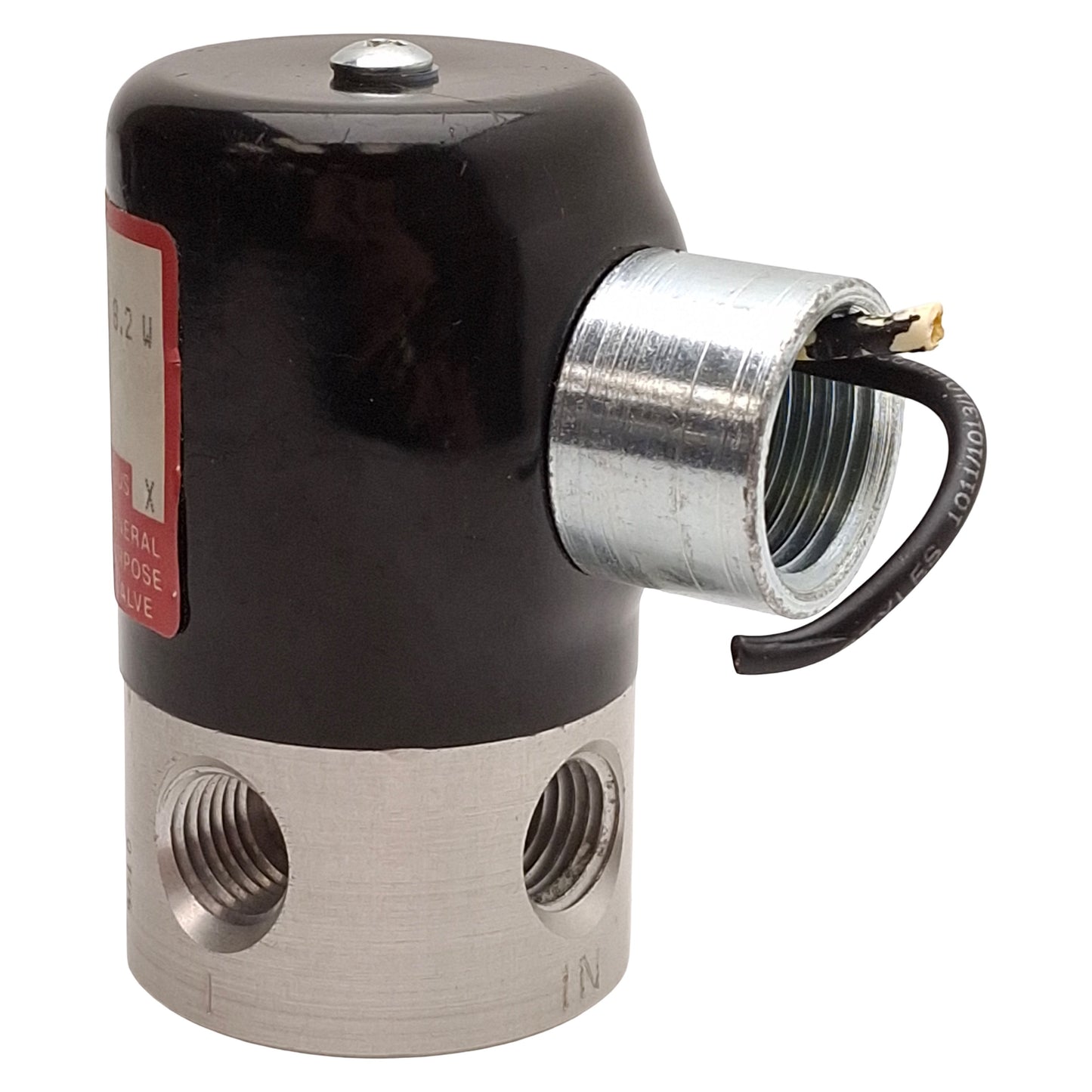 Used Humphrey 0624E1361205060 Tyna-Myte Solenoid Valve, 4-Way, 1/4NPSF, 120VAC Coil