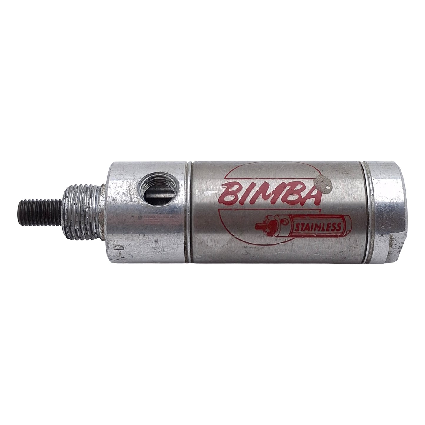 Used Bimba 090.5-D Pneumatic Cylinder, ø1-1/16in Bore, 1/2in Stroke, 1/8in NPT 250psi