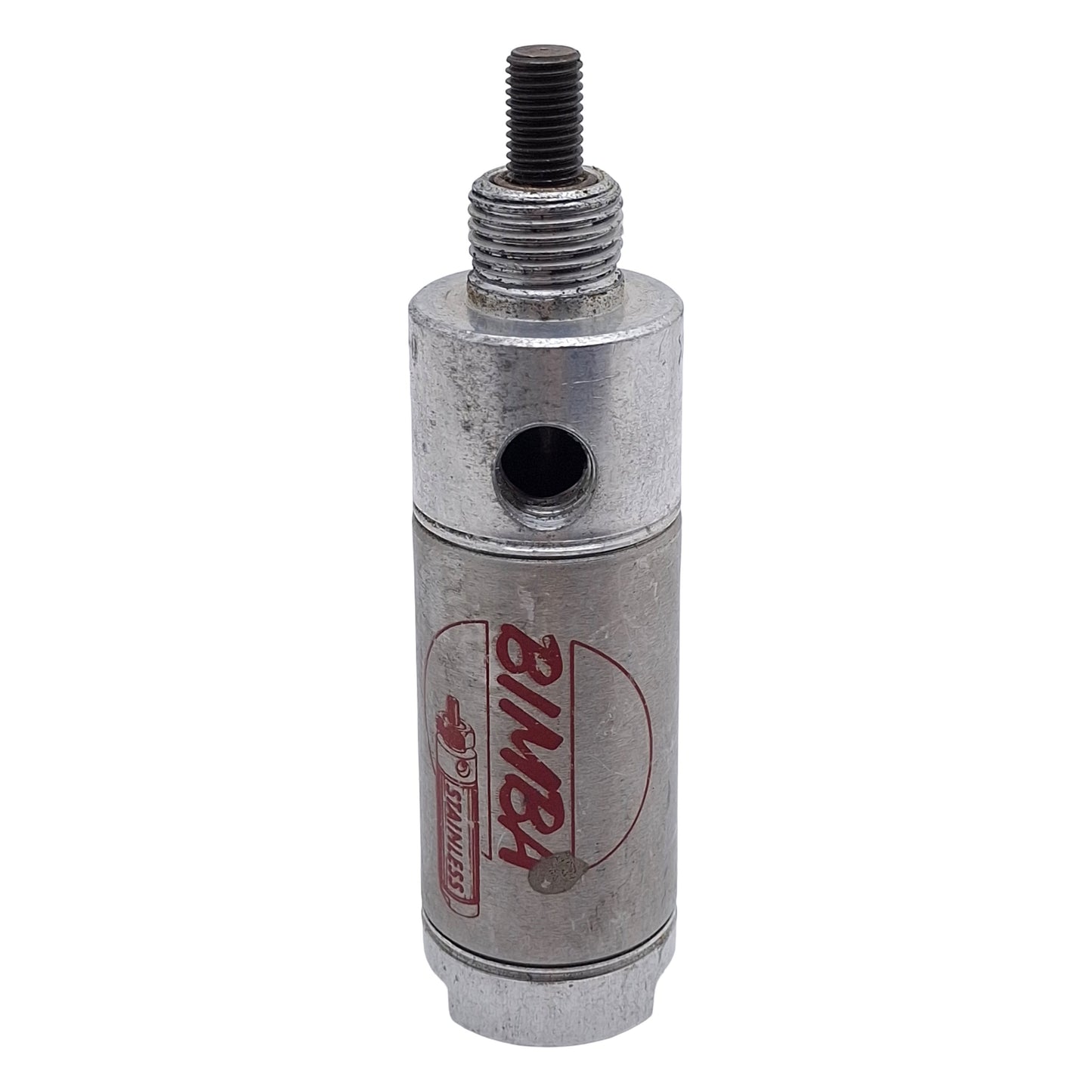 Used Bimba 090.5-D Pneumatic Cylinder, ø1-1/16in Bore, 1/2in Stroke, 1/8in NPT 250psi