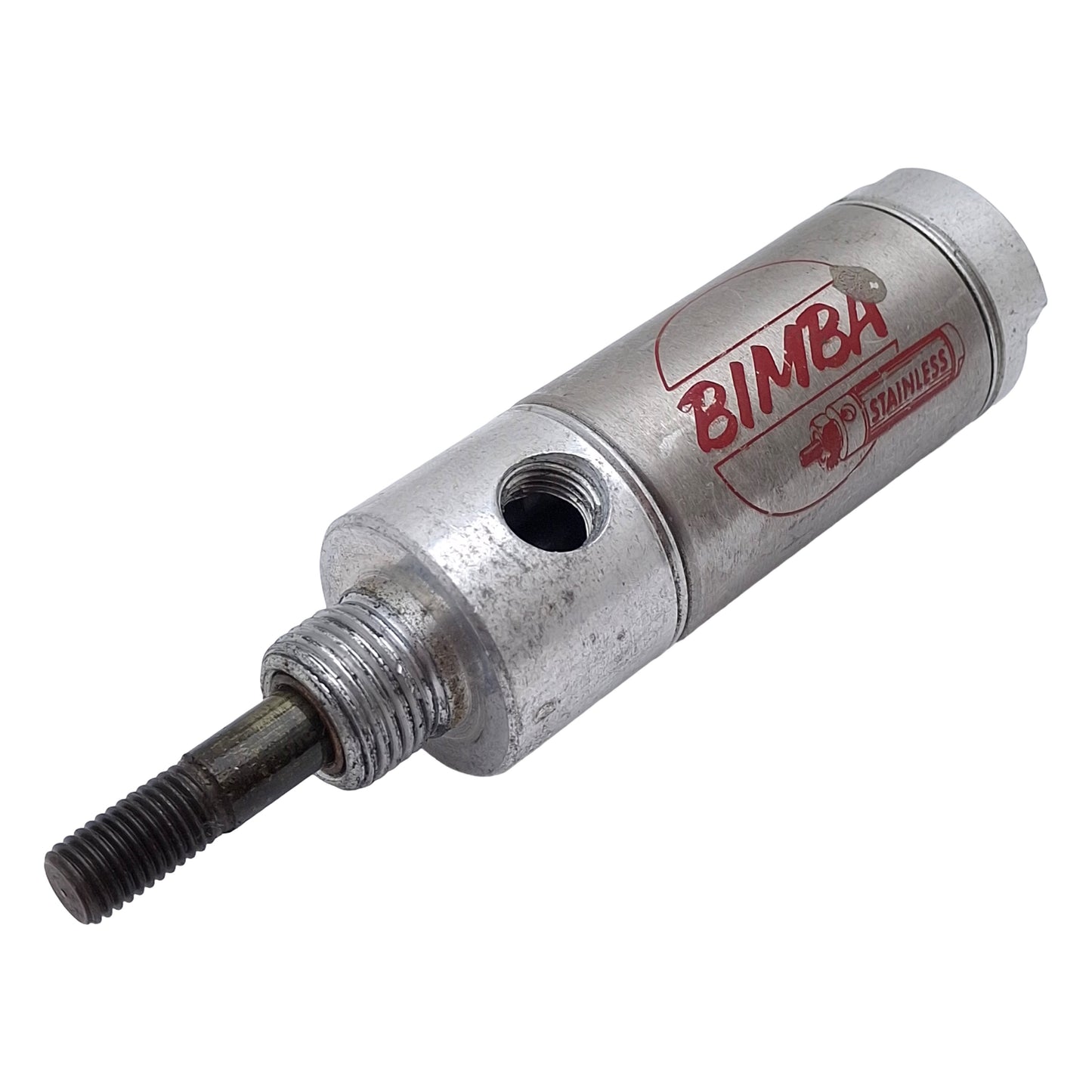 Used Bimba 090.5-D Pneumatic Cylinder, ø1-1/16in Bore, 1/2in Stroke, 1/8in NPT 250psi