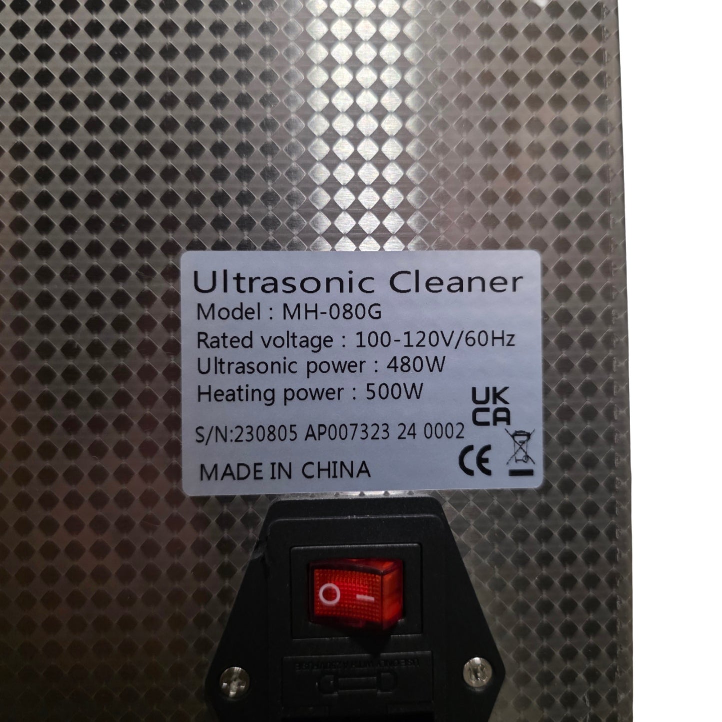 New – Open box Vevor MH-080G Digital Pro+ Ultrasonic Cleaner 22L 28/40kHz 480W, 0-80°C, 120VAC