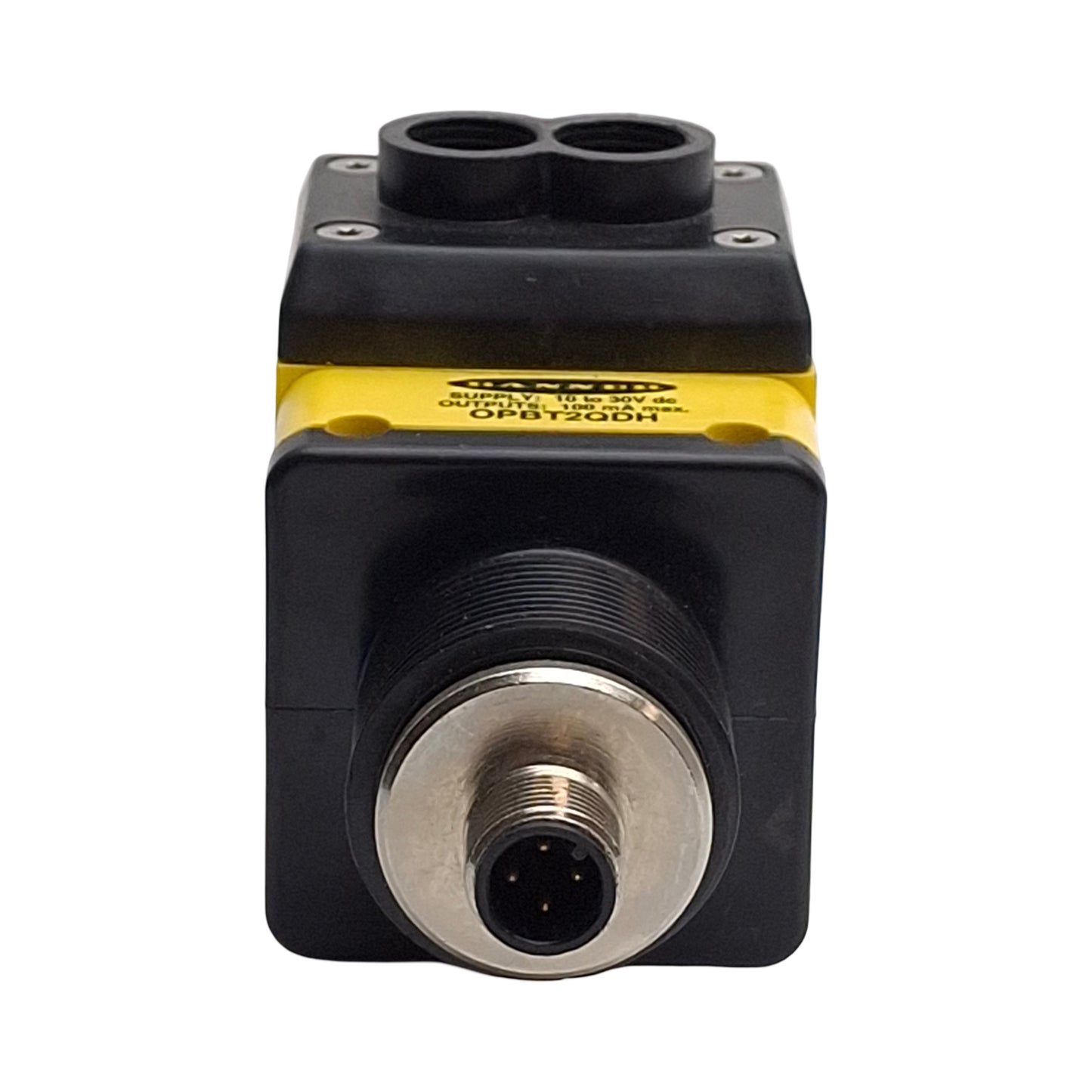 Used Banner OSBFV OMNI-BEAM Sensor & Power Block, Red 650nm, 10-30VDC *No Gasket*