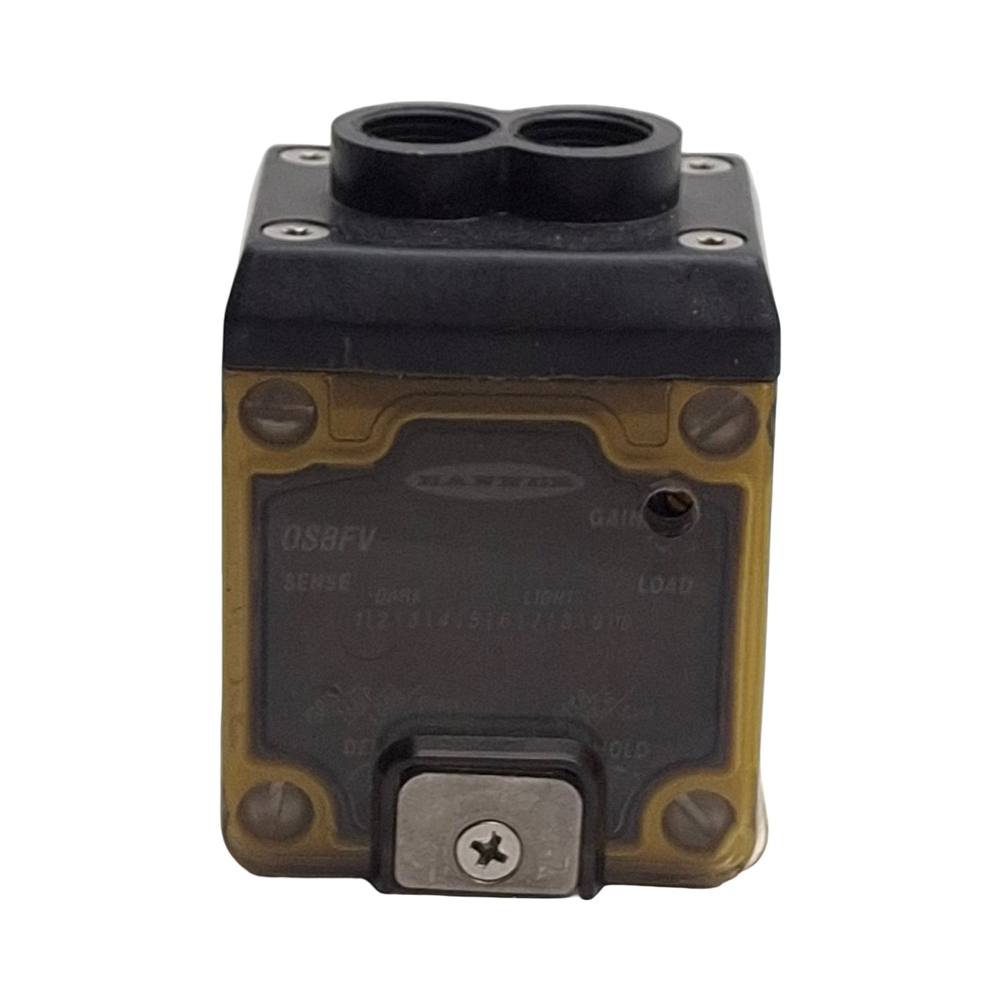 Used Banner OSBFV OMNI-BEAM Sensor & Power Block, Red 650nm, 10-30VDC *No Gasket*