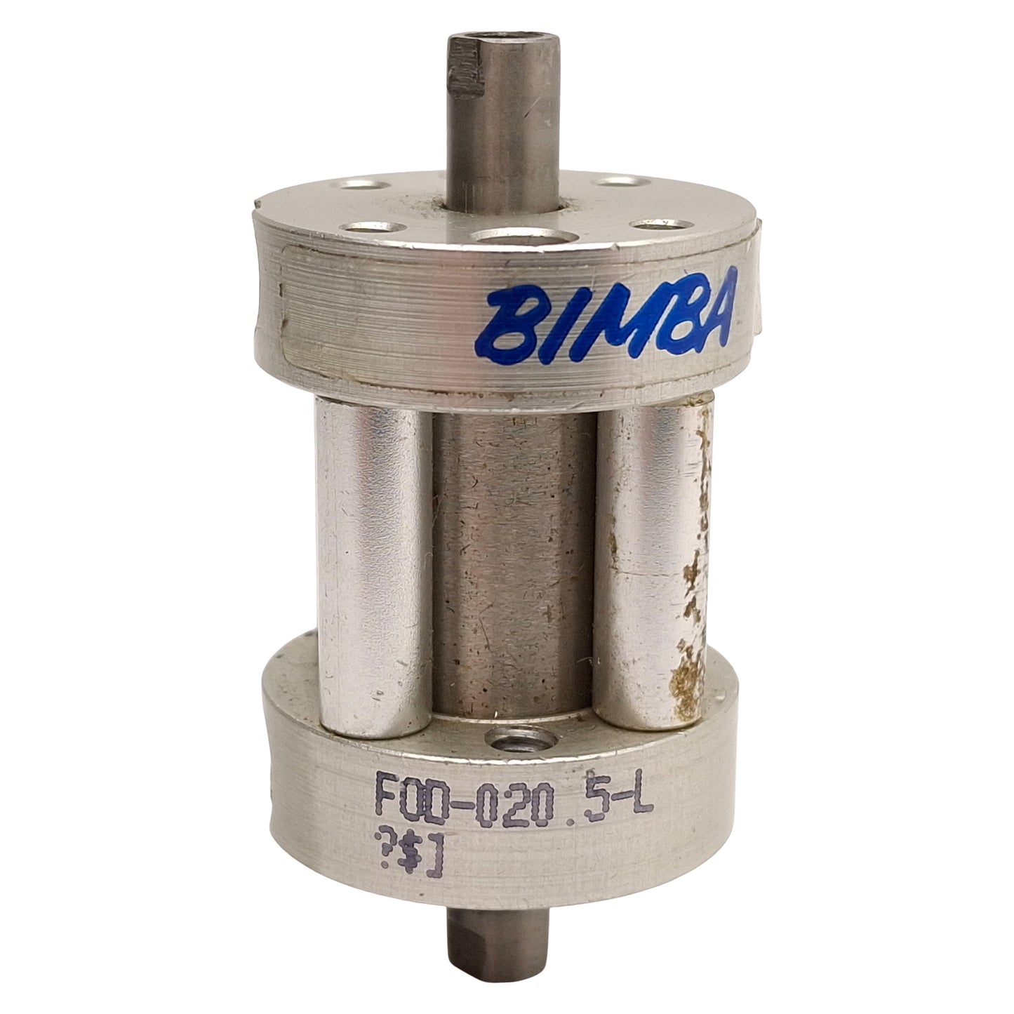 Used Lot of 4 Bimba FOD-020.5-L Flat-1 Compact Cylinder, ø9/16in Bore, 0.5in Stroke