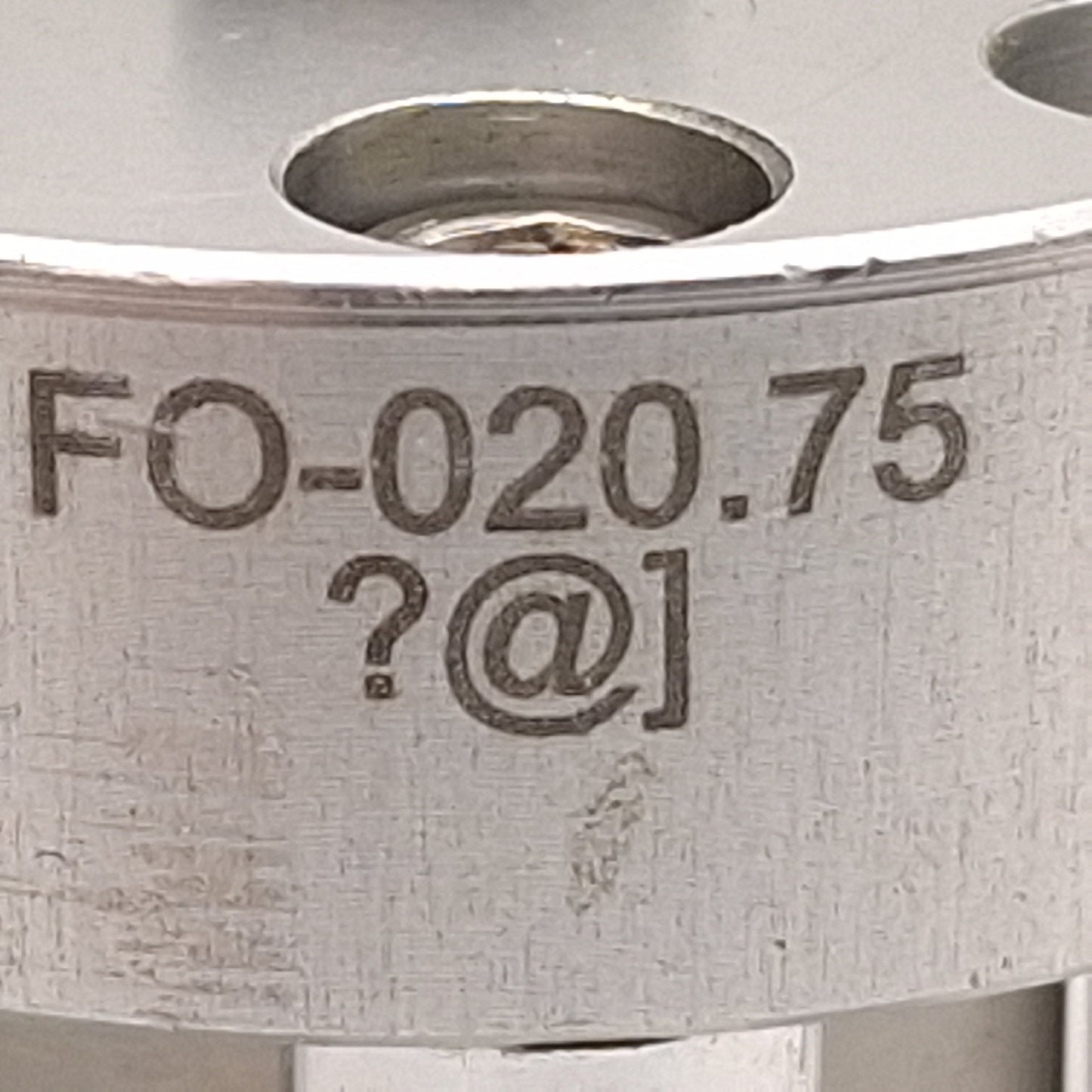 New Bimba FO-020.75 Flat-1 Compact Cylinder, ø9/16in Bore, 0.75in Stroke, #10-32